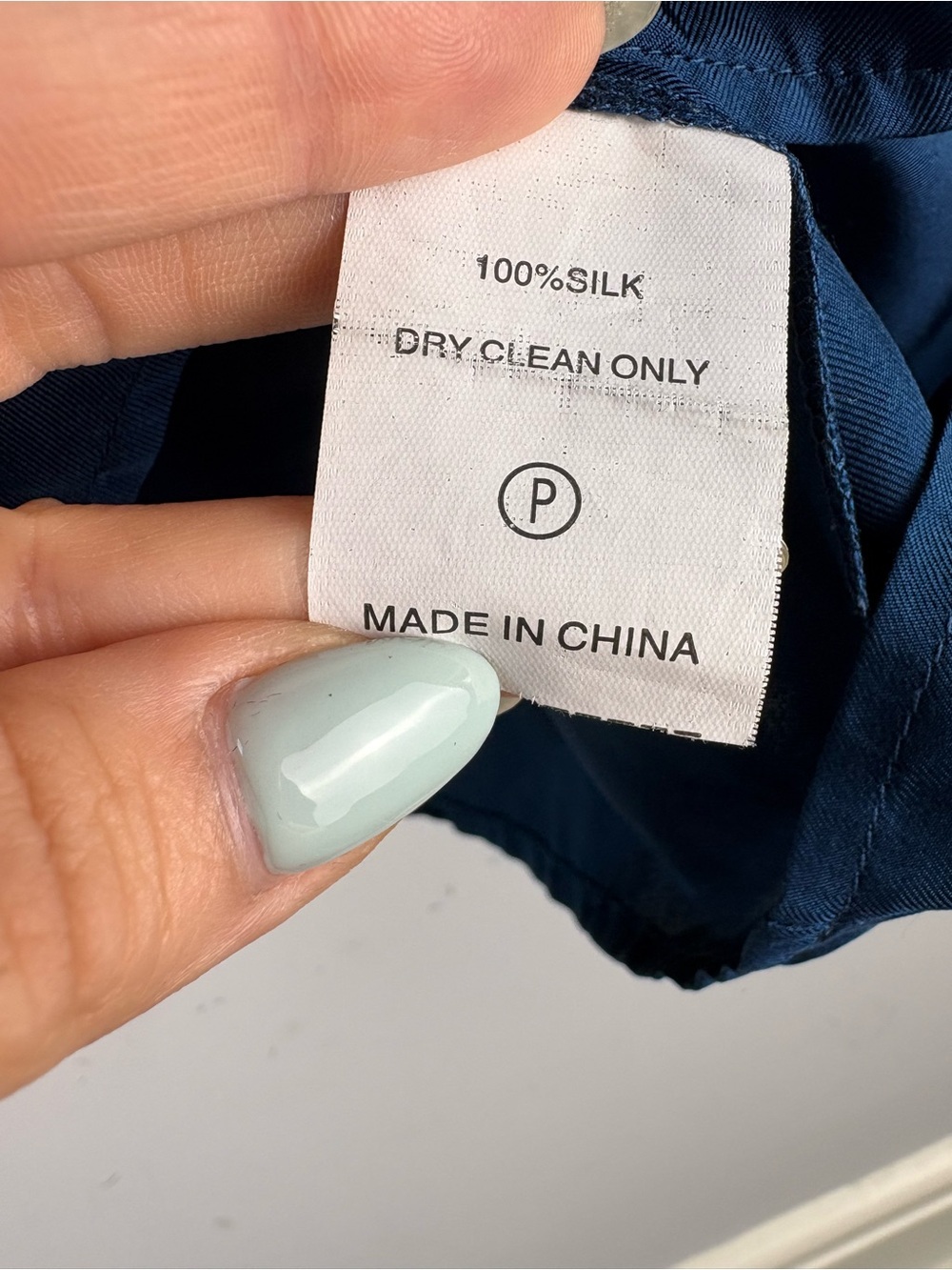 Marie Oliver 100% Silk Blue Puff Sleeve Split Neck Blouse Size S - Picture 5 of 11